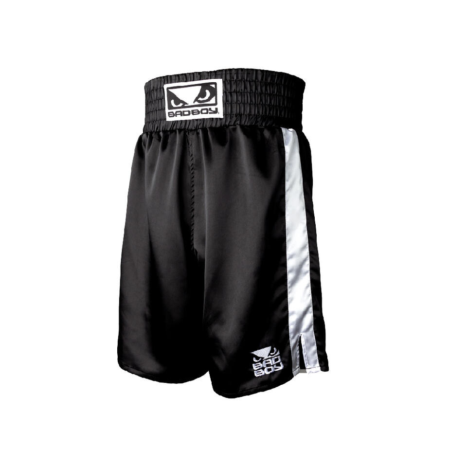 Bad Boy Pro Boxing Shorts - Black