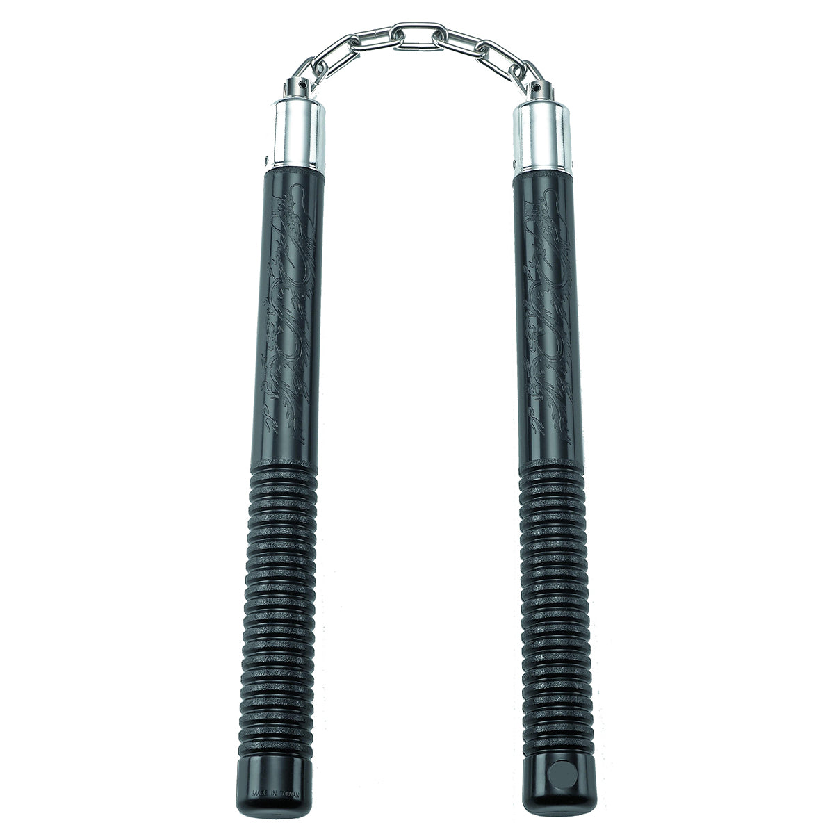 Black Polypropylene Full Contact Nunchucks