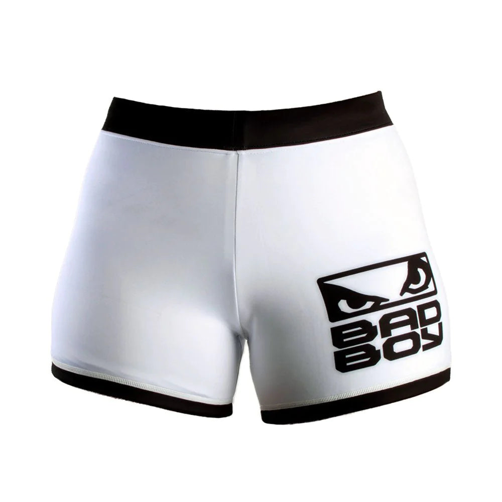 Bad Boy MMA Classic Vale Tudo Shorts - White