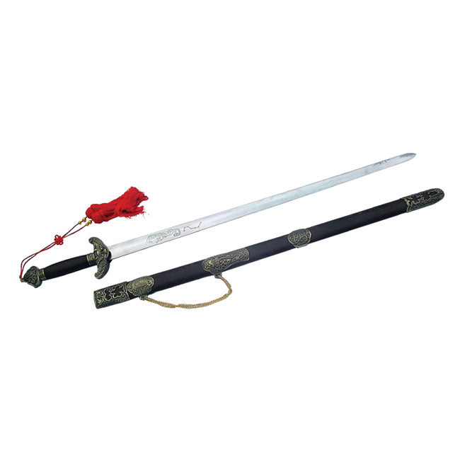 Antique Wushu Tai Chi Sword - (D490-C12)