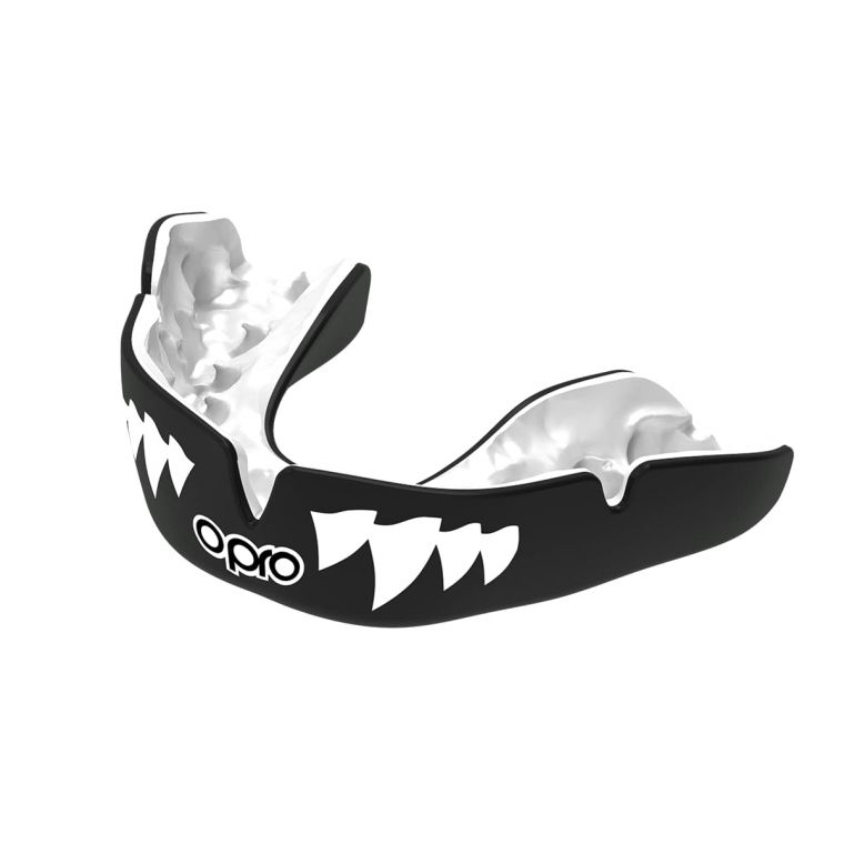 Opro Adults Instant Custom Fit Jaws Mouth Guard - Black