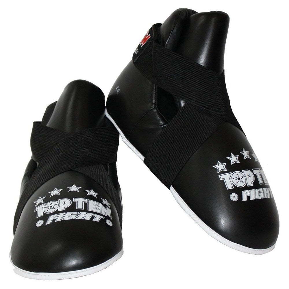 Top Ten Pointfighter Sparring Boots - Black