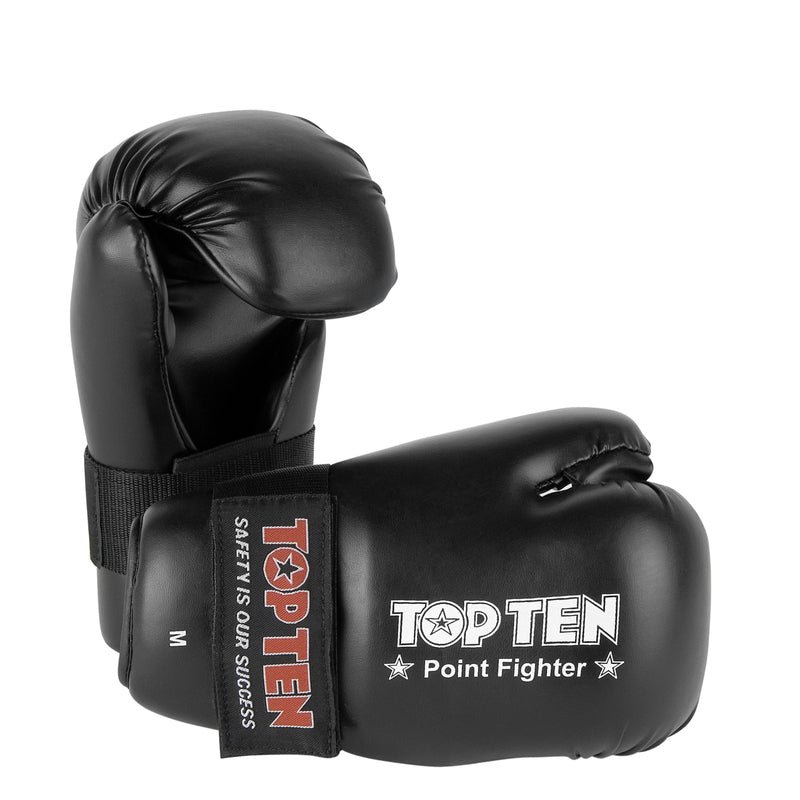 Top Ten Pointfighter Sparring Gloves - Black