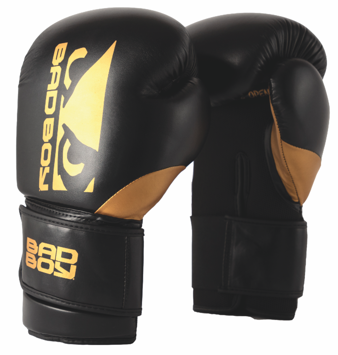 Bad Boy Zeus Matte Boxing Gloves  - Black/Gold